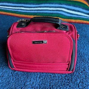 Travel Gear's travel case. Red canvas